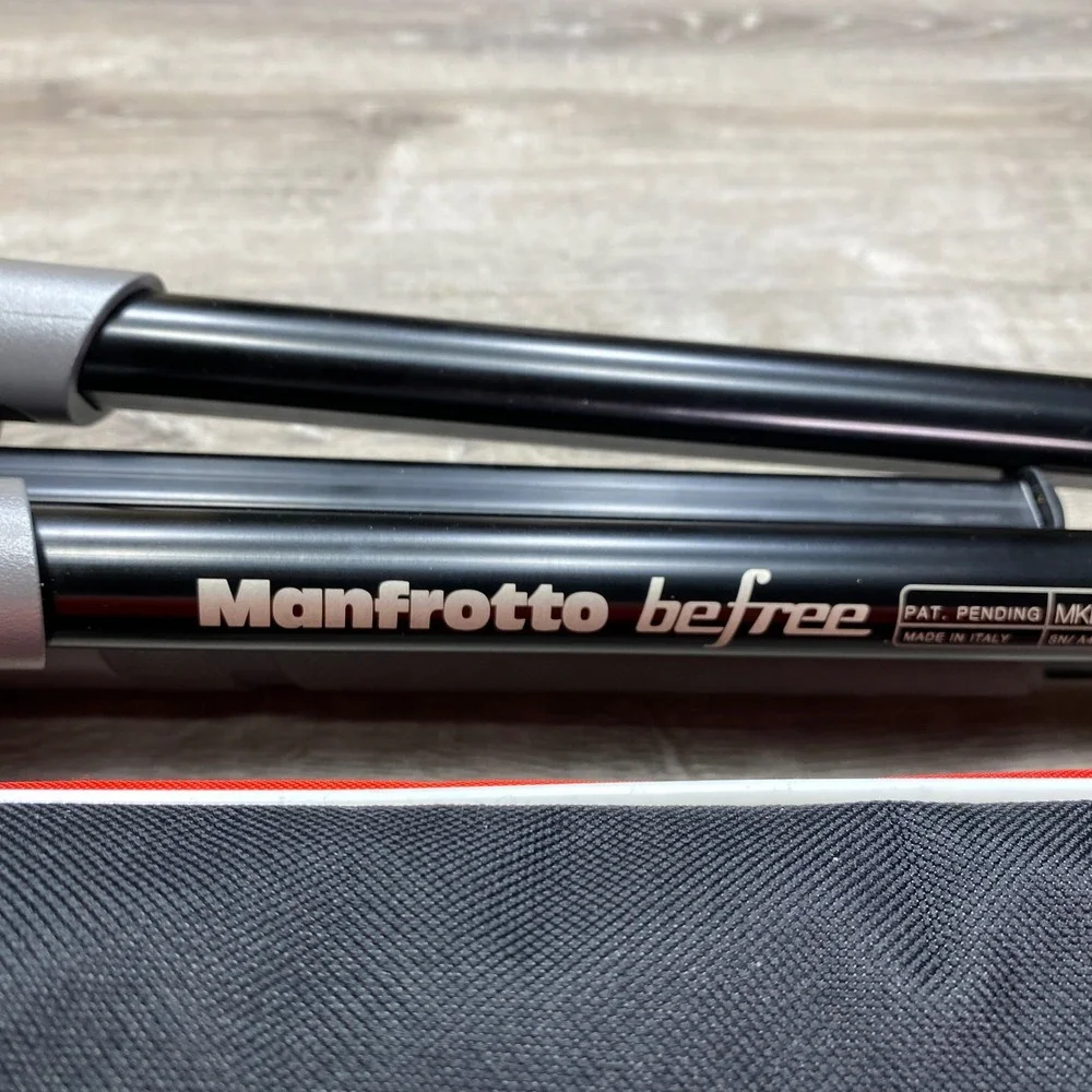 Manfrotto Befree Tripod Black Grey MKBFRA4D-BH Travel Photography